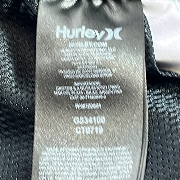 Hurley Phantom Shorts Men's L Gray Ombre + Blue Stripe Hybrid Inseam 5.5" - Picture 5 of 15